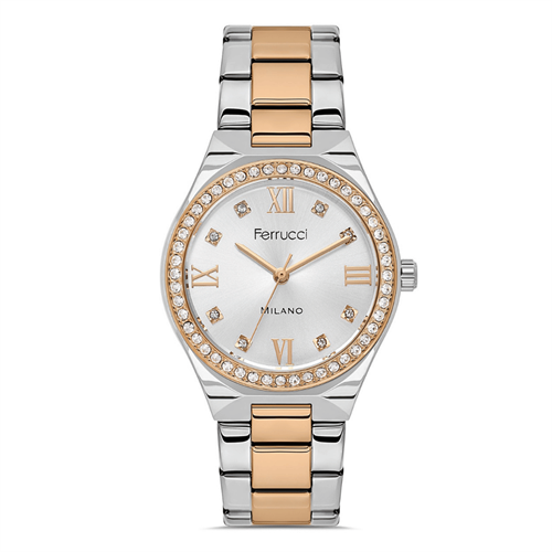 Ferrucci FER.03480M.05 Çelik Kordon Kadın Kol Saati
