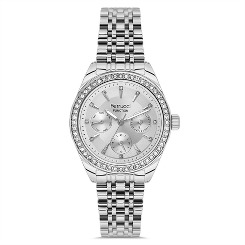 Ferrucci FER.03576M.01 Çelik Kordon Kadın Kol Saati