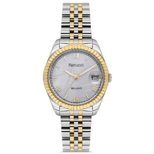 Ferrucci FER.03581M.04 Çelik Kordon Kadın Kol Saati