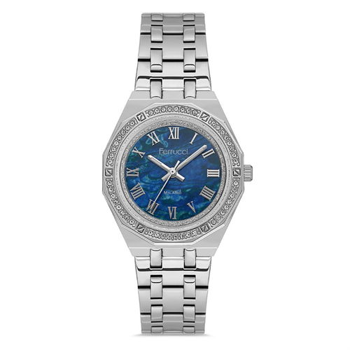 Ferrucci FER.03584M.01 Çelik Kordon Kadın Kol Saati
