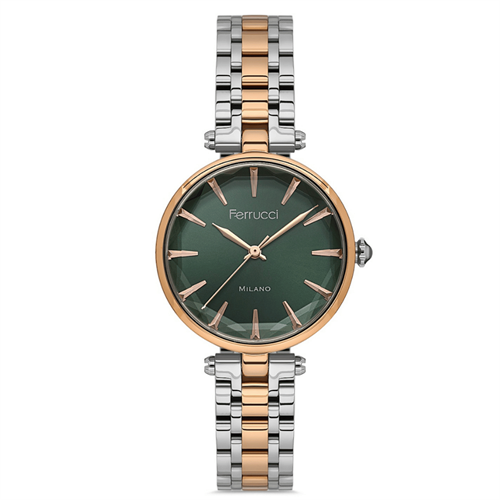 Ferrucci FER.03590M.05 Çelik Kordon Kadın Kol Saati