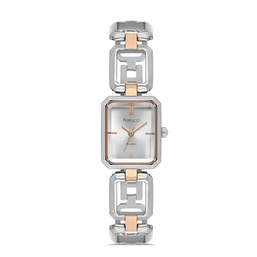 Ferrucci FER.03603M.06 Çelik Kordon Kadın Kol Saati