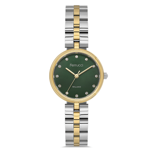 Ferrucci FER.03611M.03 Çelik Kordon Kadın Kol Saati