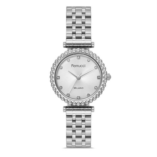Ferrucci FER.03614M.01 Çelik Kordon Kadın Kol Saati
