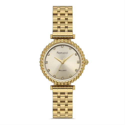 Ferrucci FER.03614M.02 Çelik Kordon Kadın Kol Saati