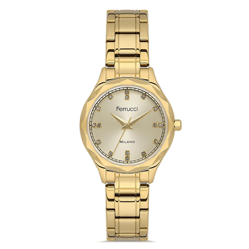 Ferrucci FER.03624M.02 Çelik Kordon Kadın Kol Saati