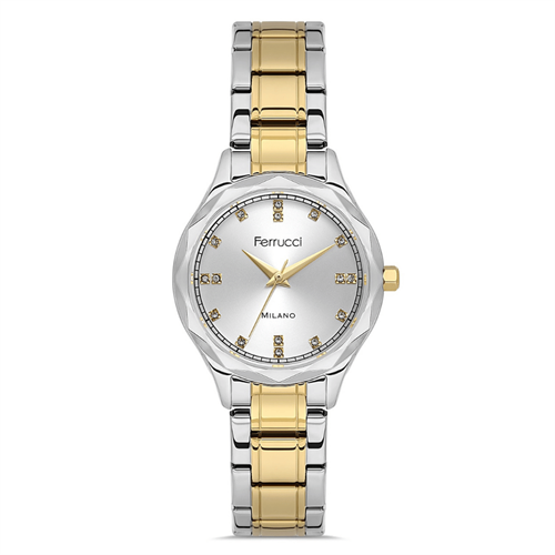 Ferrucci FER.03624M.04 Çelik Kordon Kadın Kol Saati