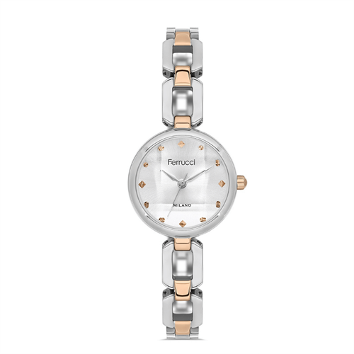 Ferrucci FER.03644M.05 Çelik Kordon Kadın Kol Saati