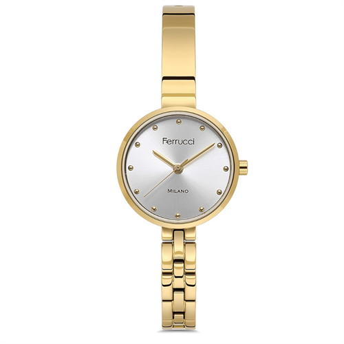 Ferrucci FER.03677M.04 Çelik Kordon Kadın Kol Saati