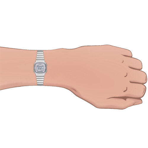 Casio LA670WA-7DF Bayan Kol Saati