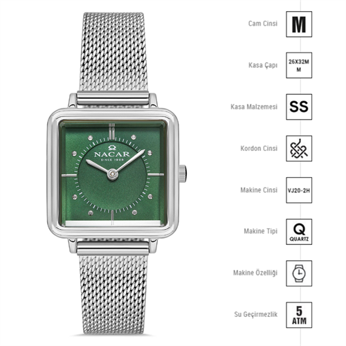 Nacar NC18-391051-ANM Kadın Kol Saati