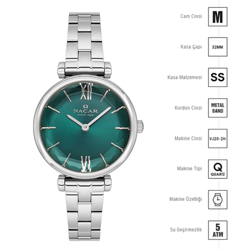Nacar NC34-3921125-ANM Kadın Kol Saati