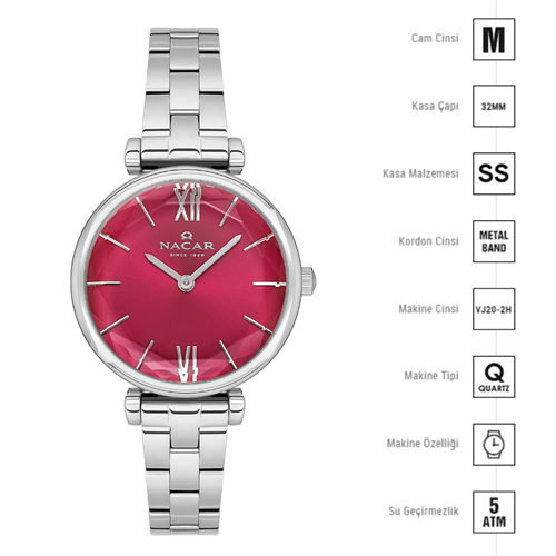 Nacar NC34-3921125-ARM Kadın Kol Saati