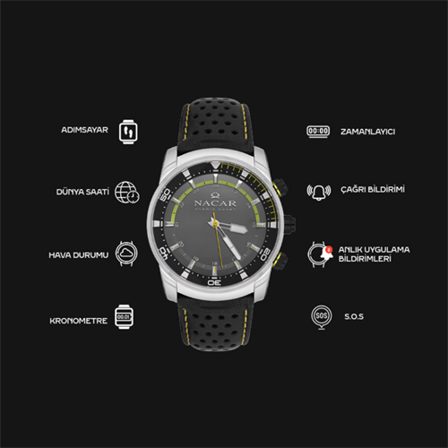 Nacar NS01-2934320-ABL1 Hybrid Smart Kol Saati