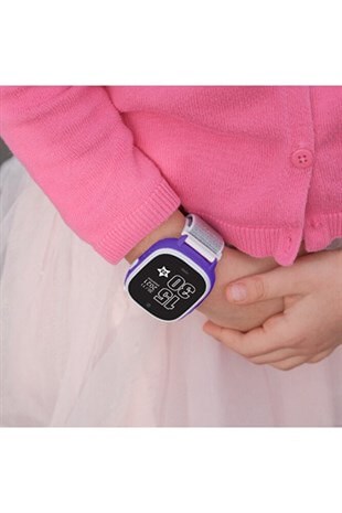 Vision Akıllı Çocuk Saati - Violet (Yerli Üretim)
