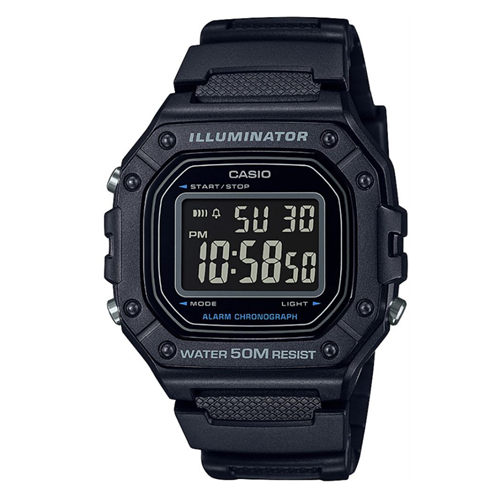 Casıo W-218H-1BVDF Dijital Unisex Kol Saat