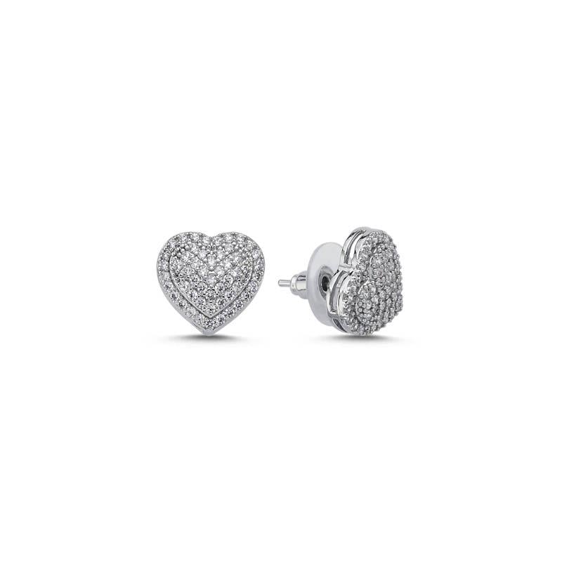1,5 cm Heart Küpe
