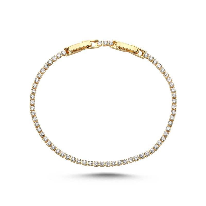 2mm Gold Su Yolu Bileklik