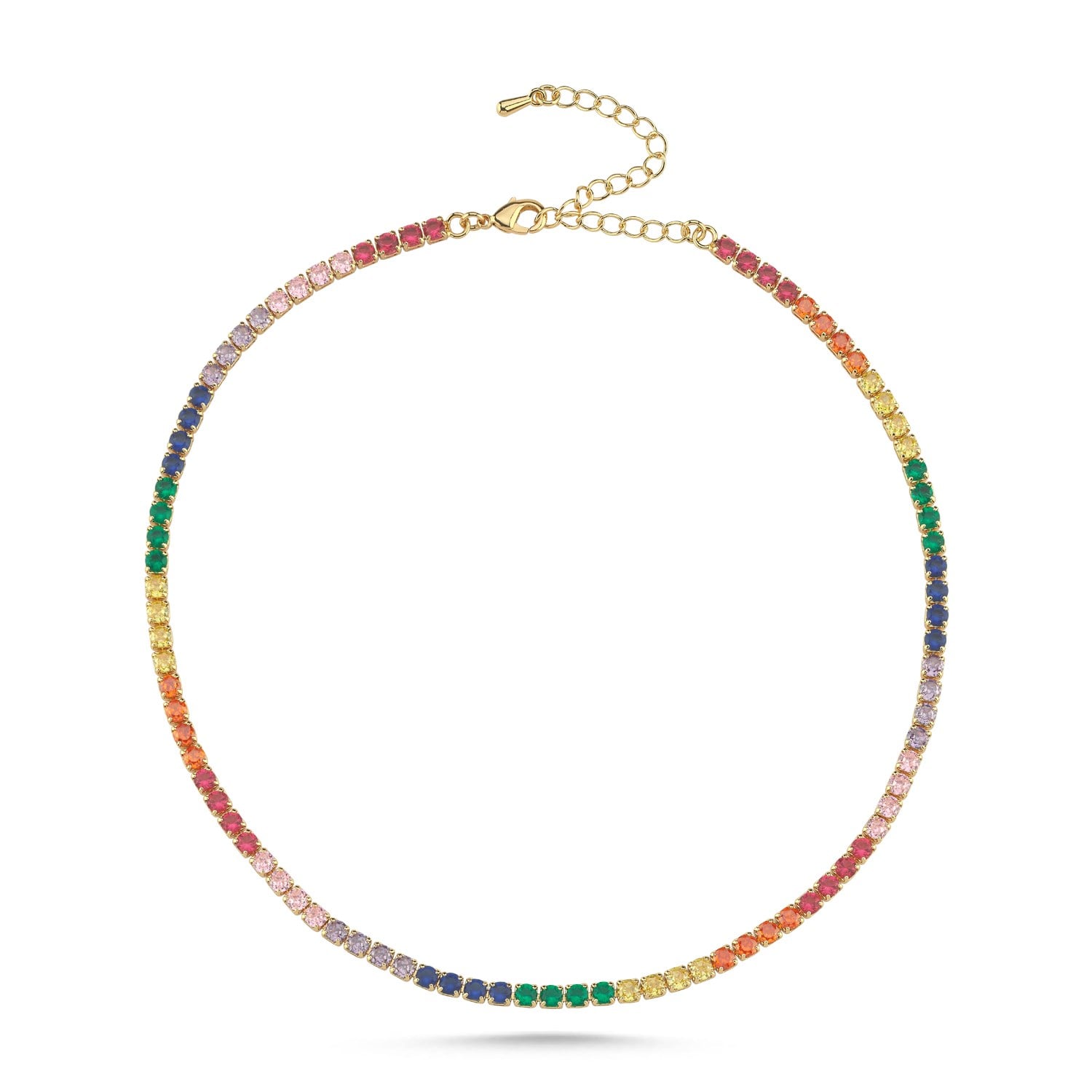3mm Gold Renkli Choker