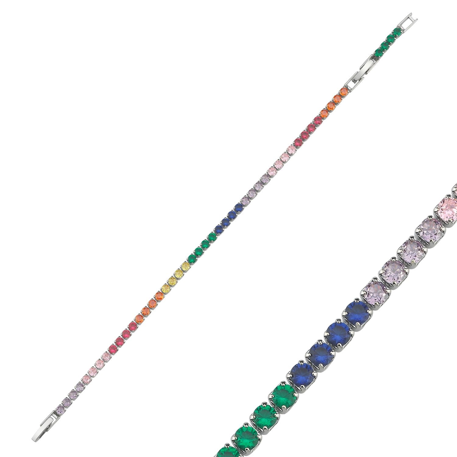 3mm Renkli Su Yolu Bileklik
