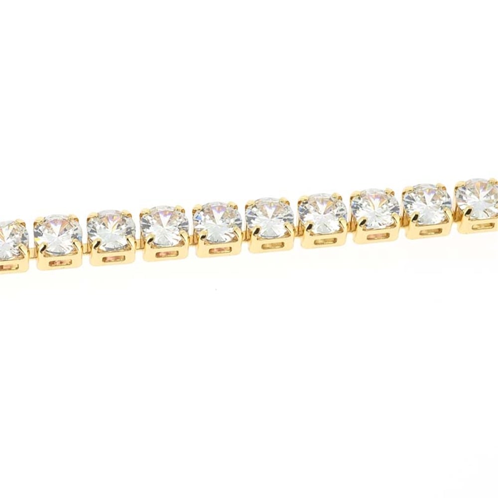 4mm Beyaz Su Yolu Choker