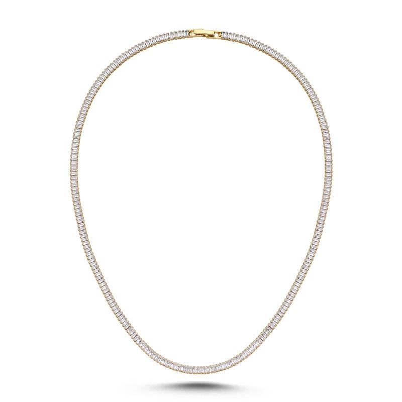 4mm Gold Baget Kolye 