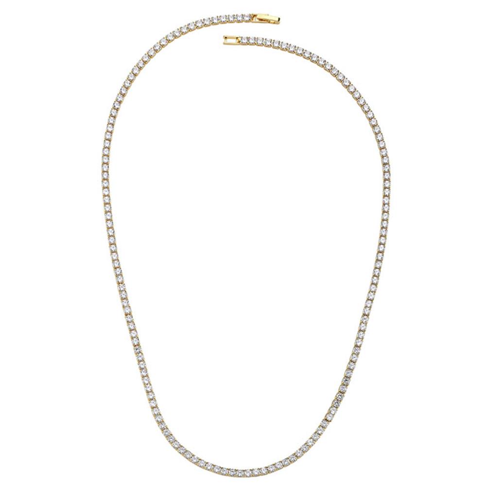 4mm Gold Su Yolu Kolye 50cm