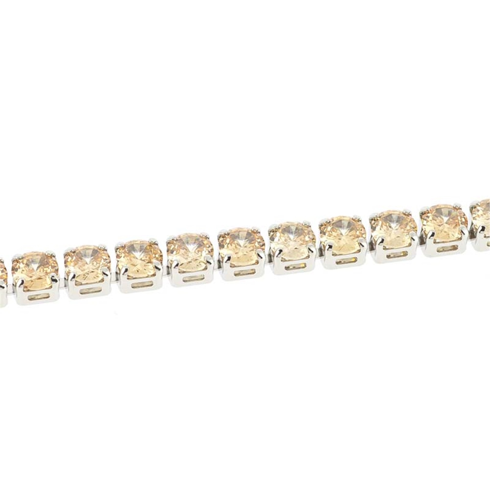 4mm Kahverengi Su Yolu Choker
