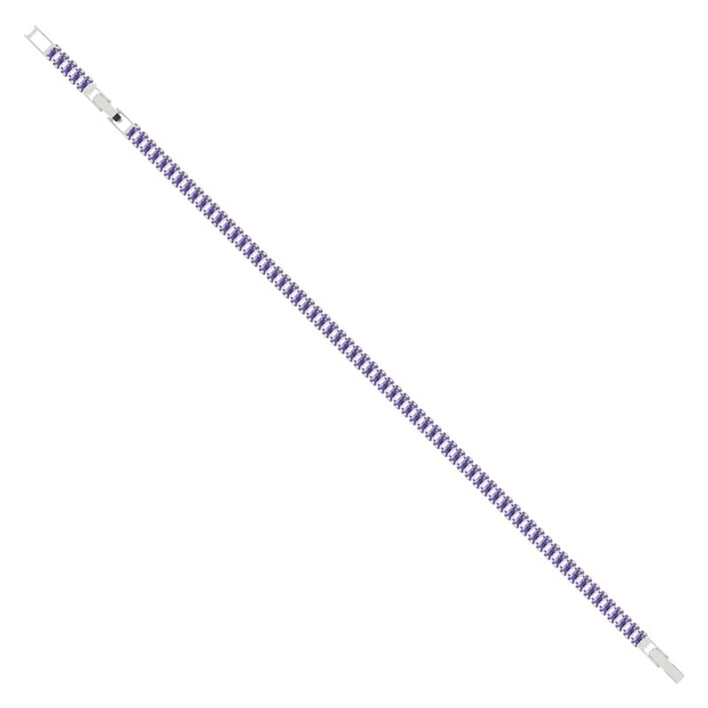 4mm Mor Baget Bileklik