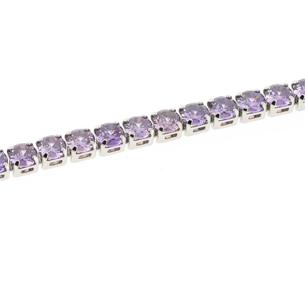 4mm Mor Su Yolu Choker