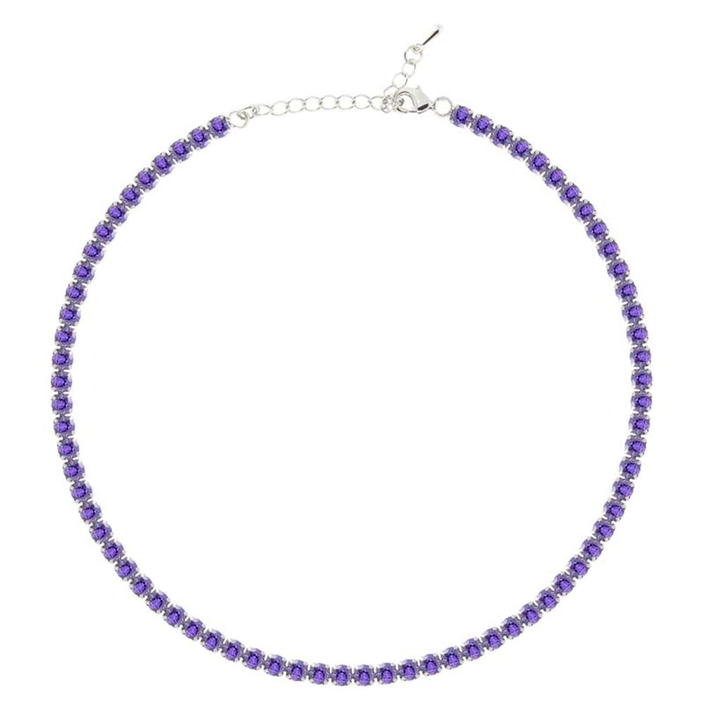 4mm Mor Su Yolu Choker