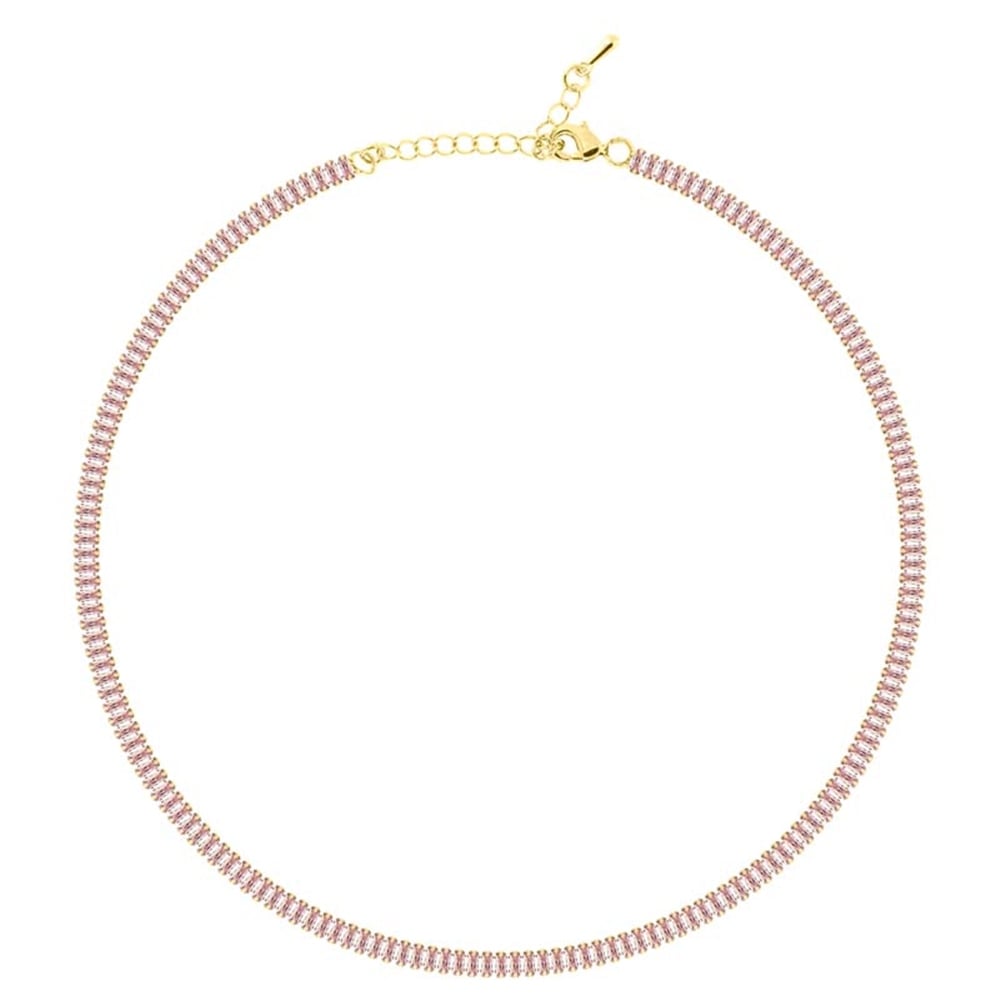 4mm Pembe Baget Choker