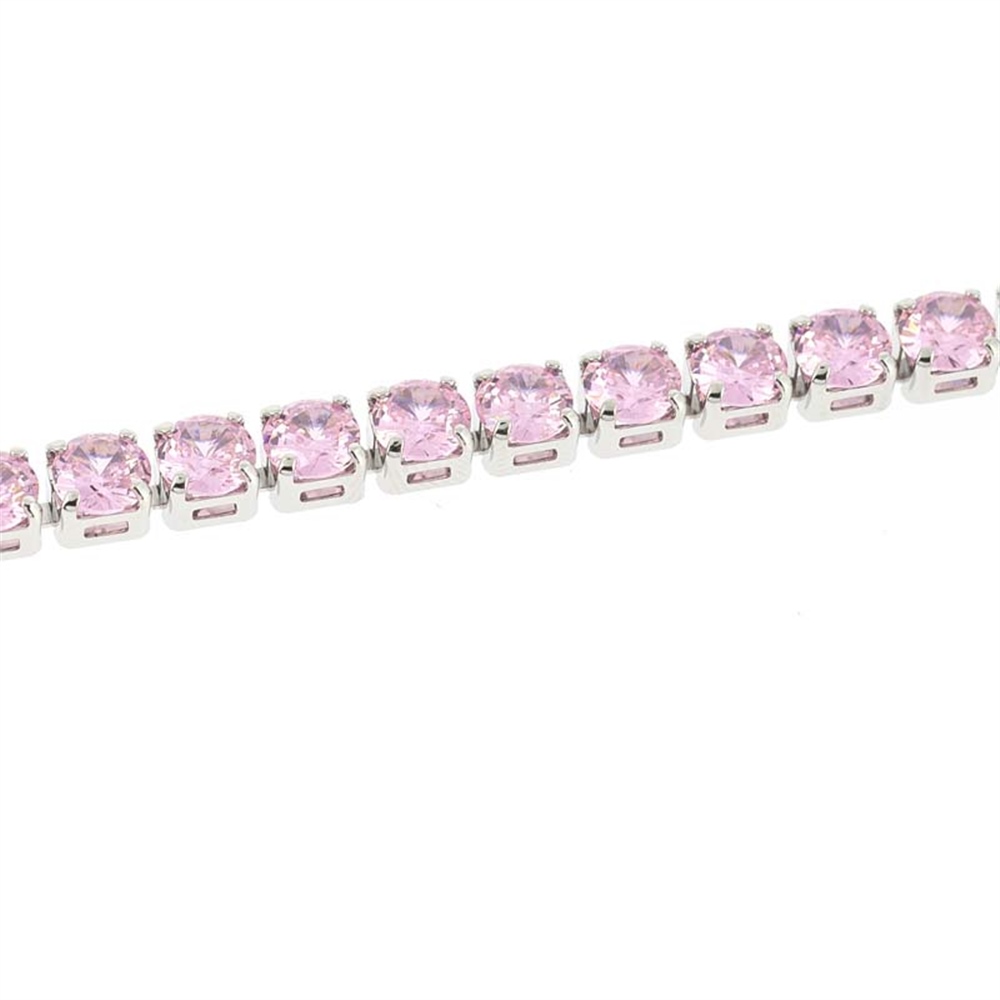 4mm Pembe Su Yolu Choker