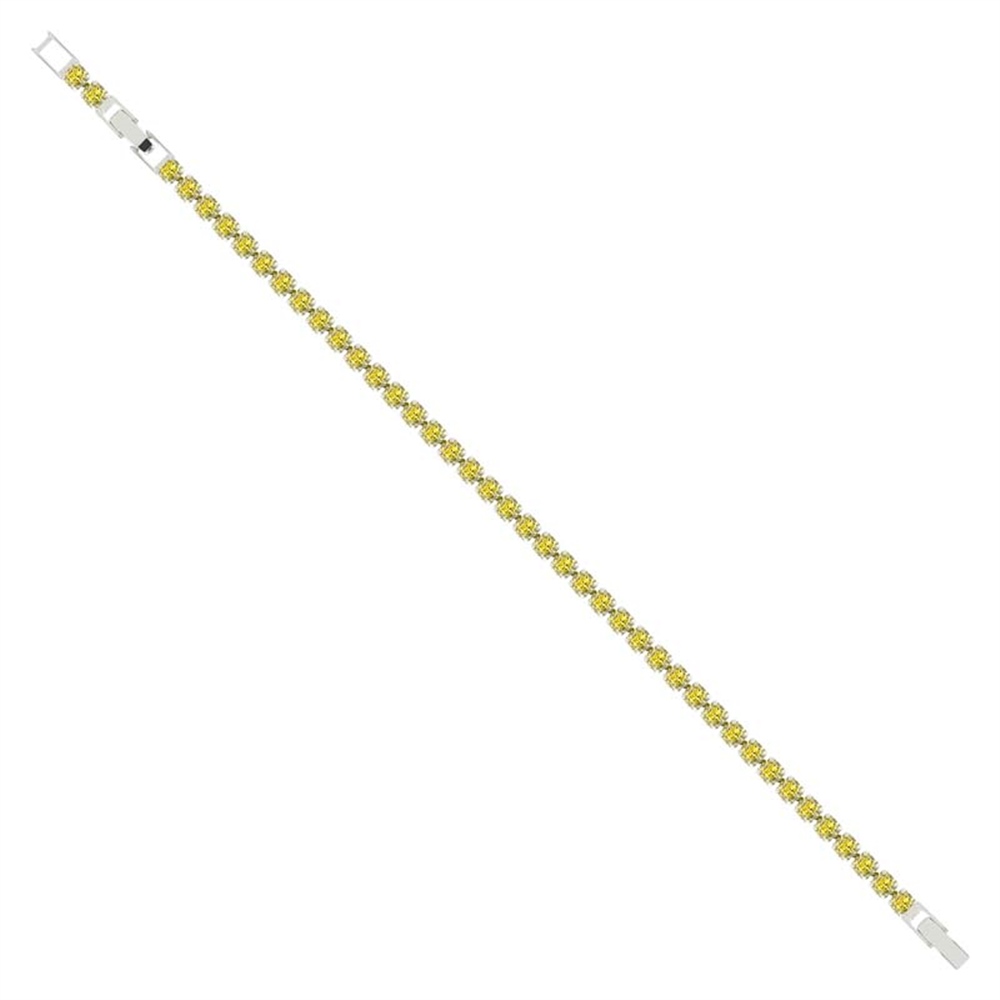 4mm Sarı Su Yolu Bileklik