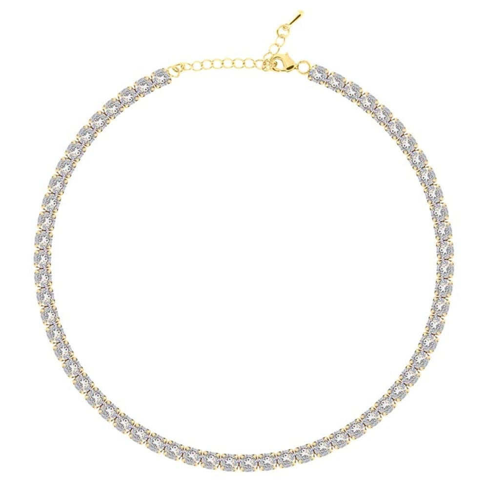 5mm Beyaz Su Yolu Choker
