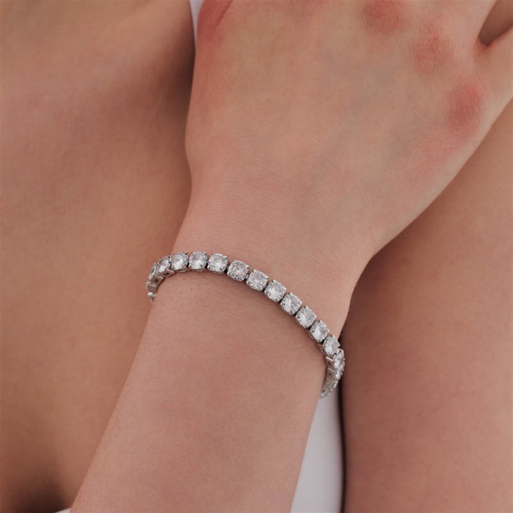 5mm Mor Su Yolu Bileklik