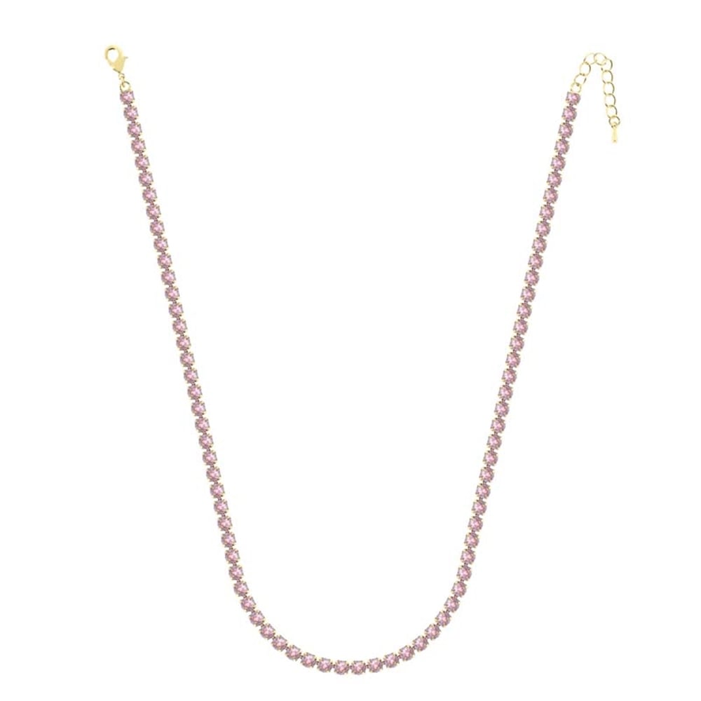 5mm Pembe Su Yolu Kolye