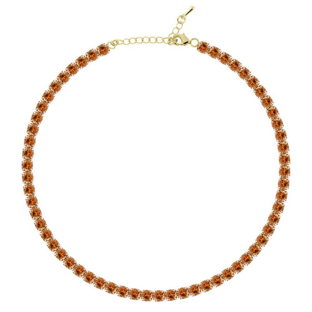 5mm Turuncu Su Yolu Choker