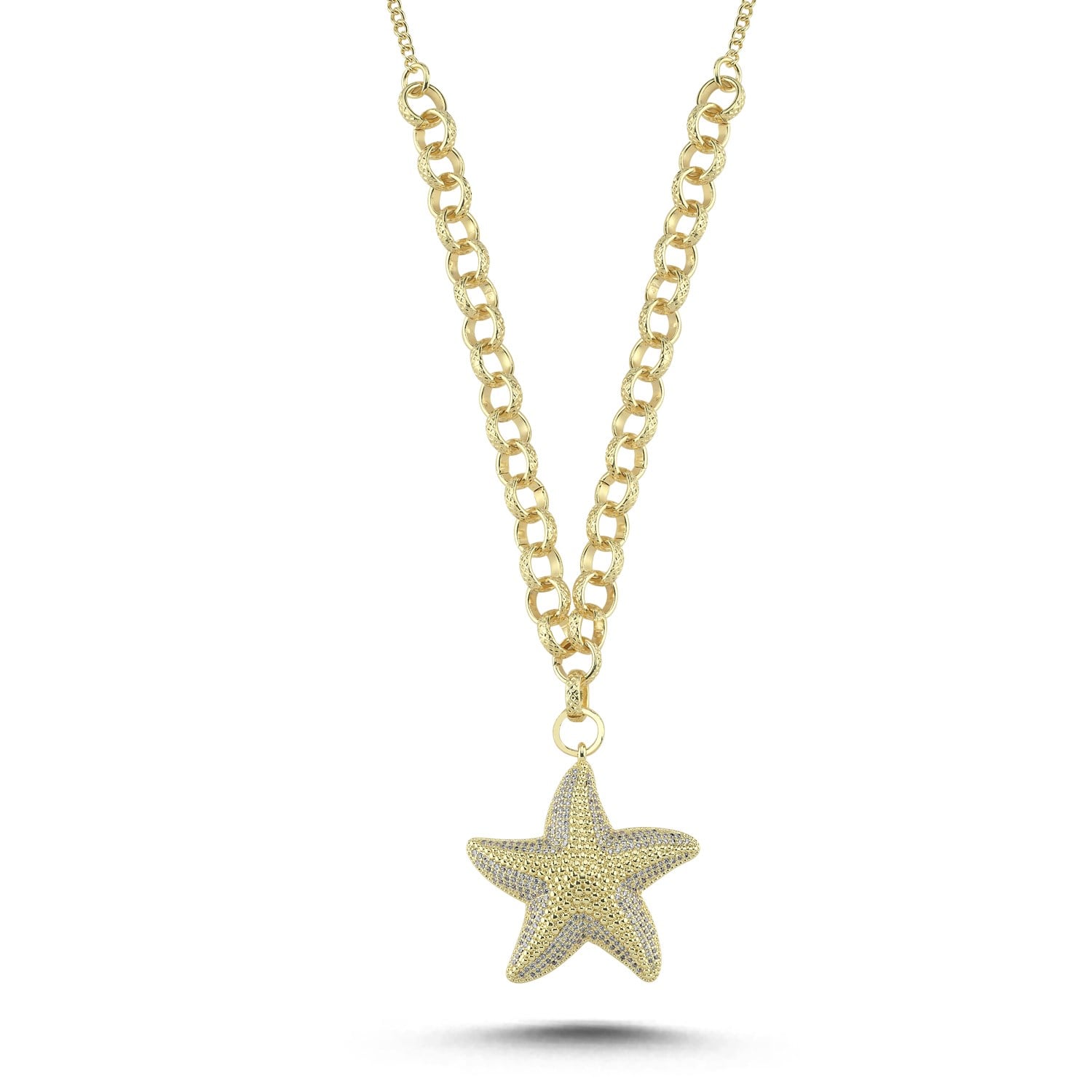 Blink Gold Kolye