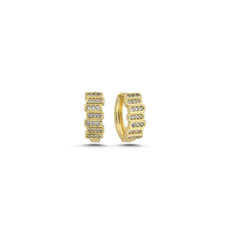 Block Gold Küpe
