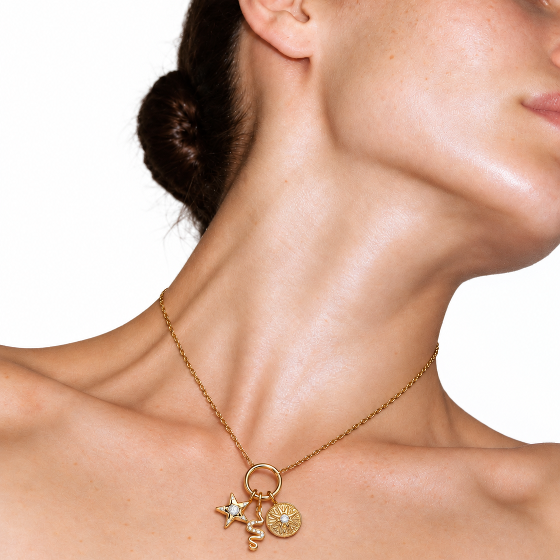 Charm Gold Kolye
