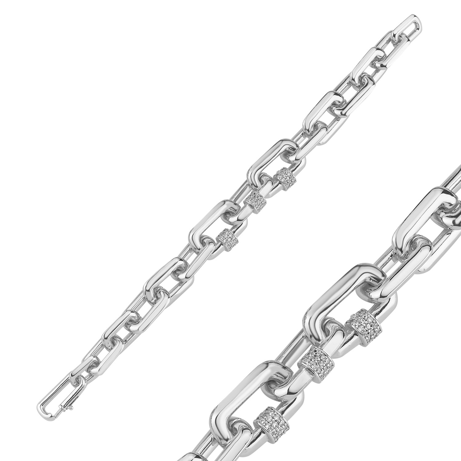 Dextera Rhodium Bileklik
