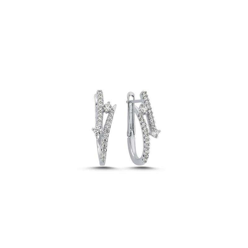 Glow Rhodium Küpe