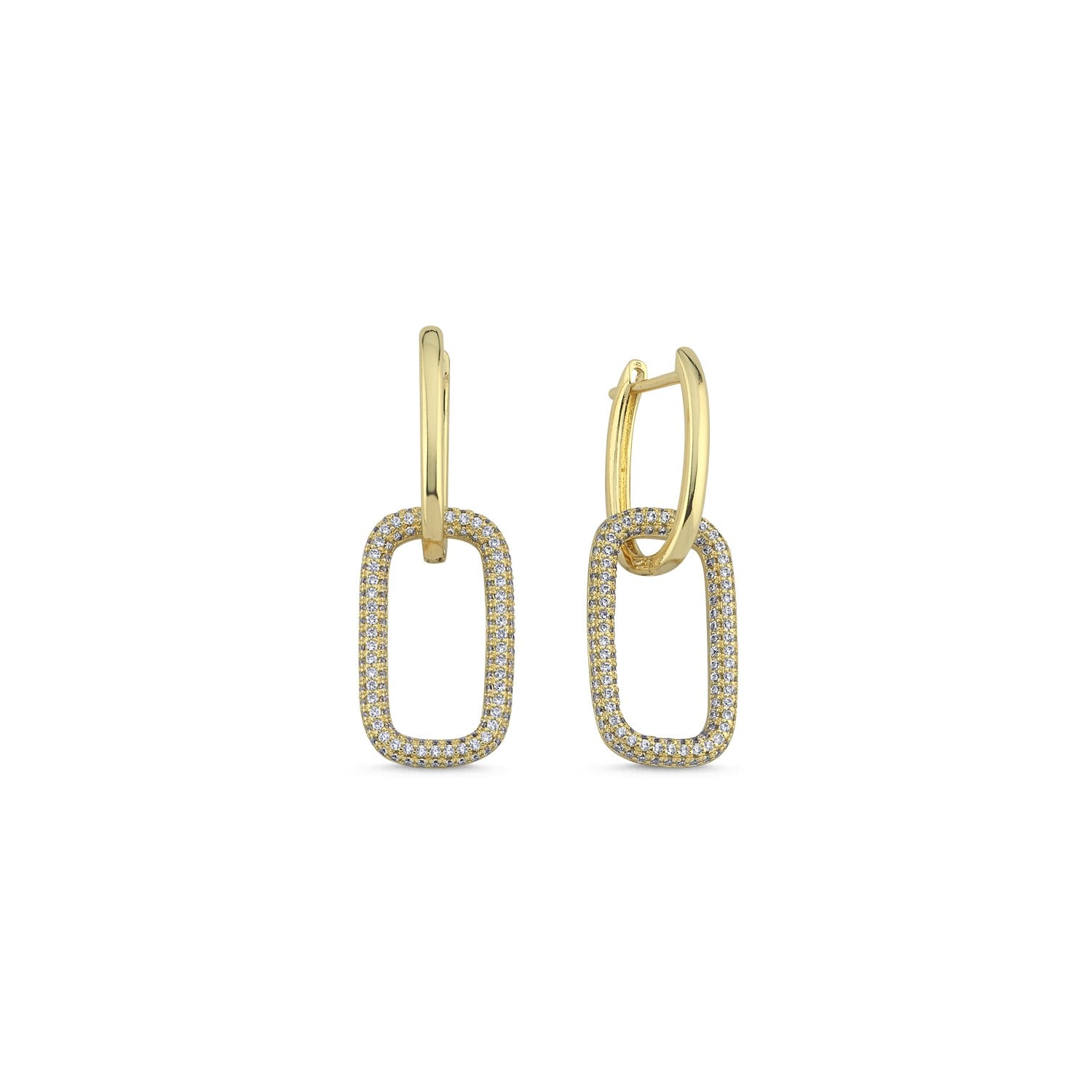 İç İçe Gold Küpe