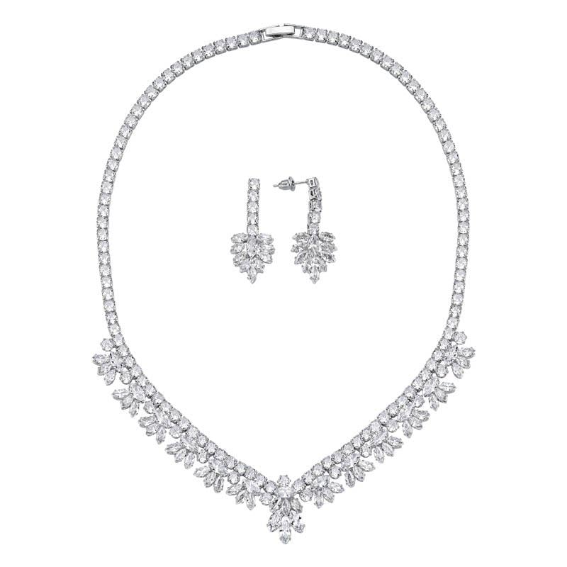 Kamet Kolye Küpe Set