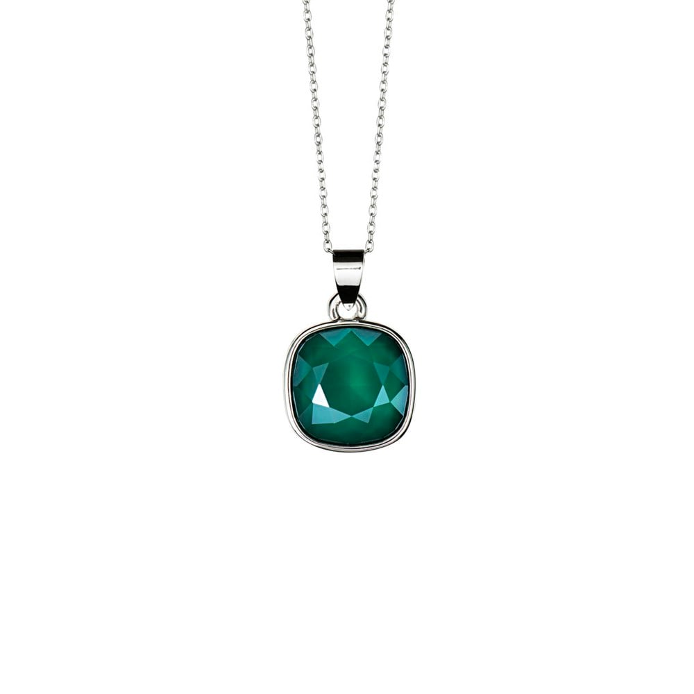 Kare Swarovski Kristalli Kolye
