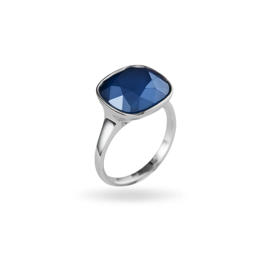Kare Swarovski Kristalli Yüzük