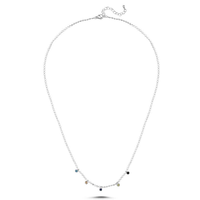 Perry Rhodium Kolye