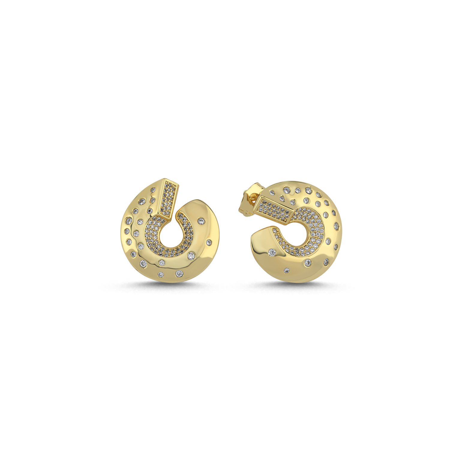 Snail Gold Küpe