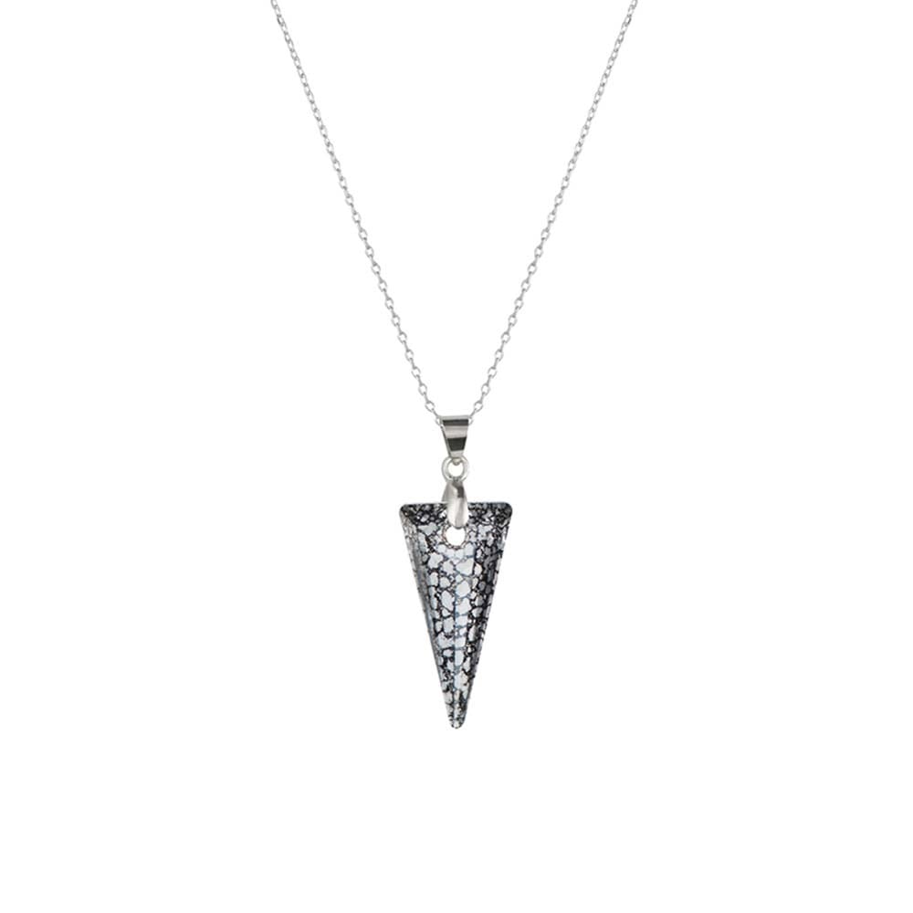 Swarovski Kristalli Piramit Kolye